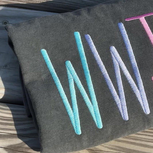 WWJD embroidered tee