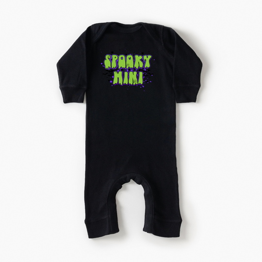 Spooky Mini Infant Rib Coverall